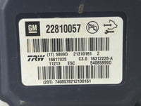2012 Buick Regal ABS Pump Control Module Replacement P/N:22810057 Fits OEM Used Auto Parts - Oemusedautoparts1.com