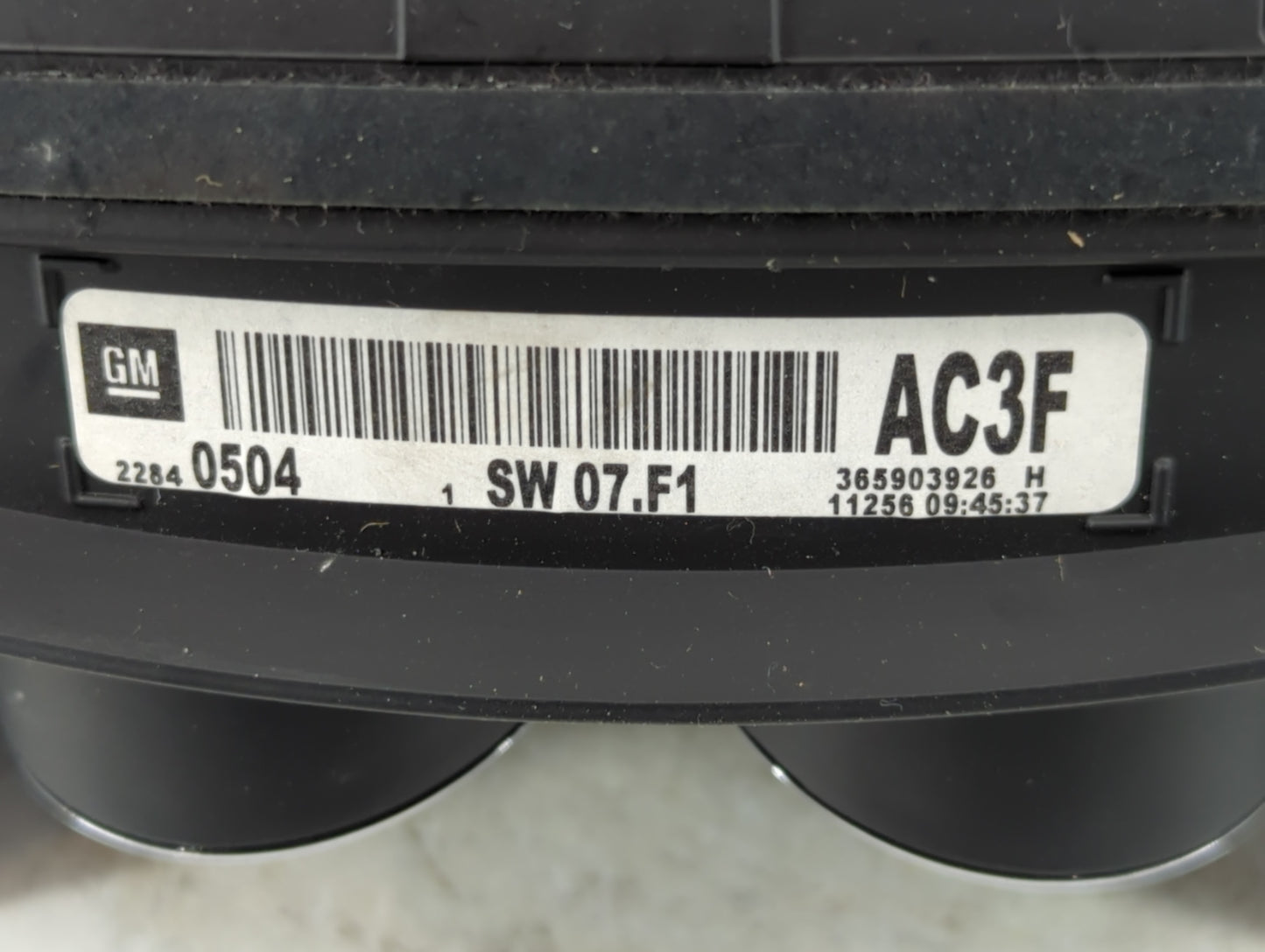 2012 Buick Regal Instrument Cluster Speedometer Gauges P/N:22840504 Fits OEM Used Auto Parts - Oemusedautoparts1.com