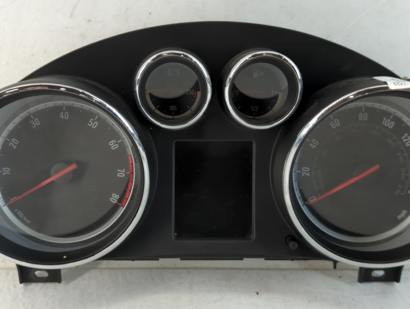 2012 Buick Regal Instrument Cluster Speedometer Gauges P/N:22840504 Fits OEM Used Auto Parts - Oemusedautoparts1.com