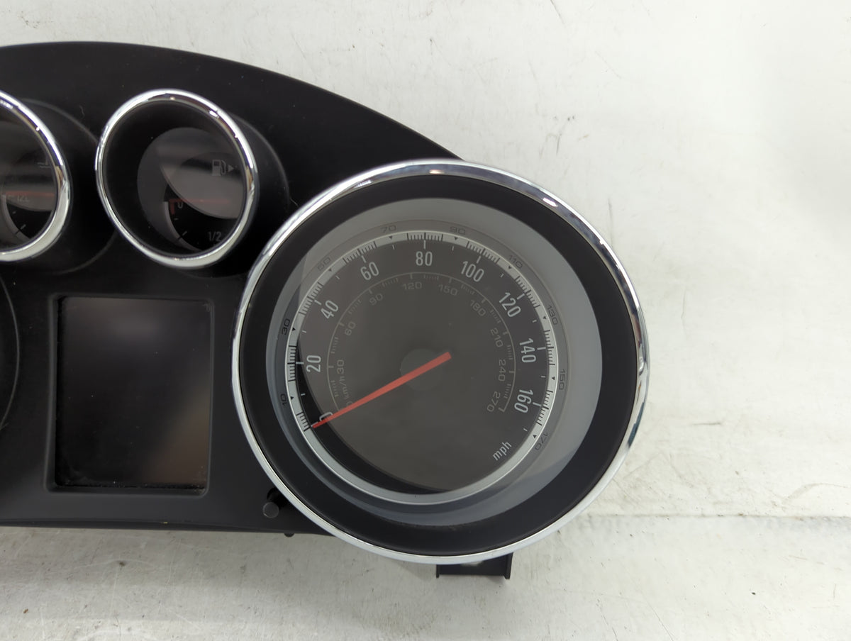 2012 Buick Regal Instrument Cluster Speedometer Gauges Miles:100K Fits OEM Used Auto Parts - Oemusedautoparts1.com