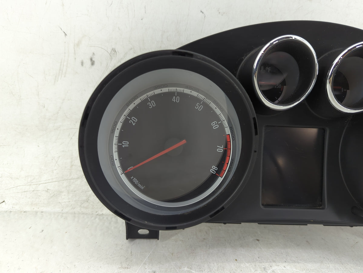 2012 Buick Regal Instrument Cluster Speedometer Gauges Miles:100K Fits OEM Used Auto Parts - Oemusedautoparts1.com