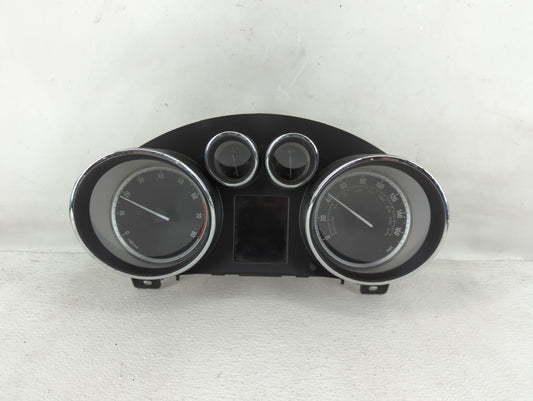 2012 Buick Verano Instrument Cluster Speedometer Gauges P/N:22909705 Fits OEM Used Auto Parts - Oemusedautoparts1.com