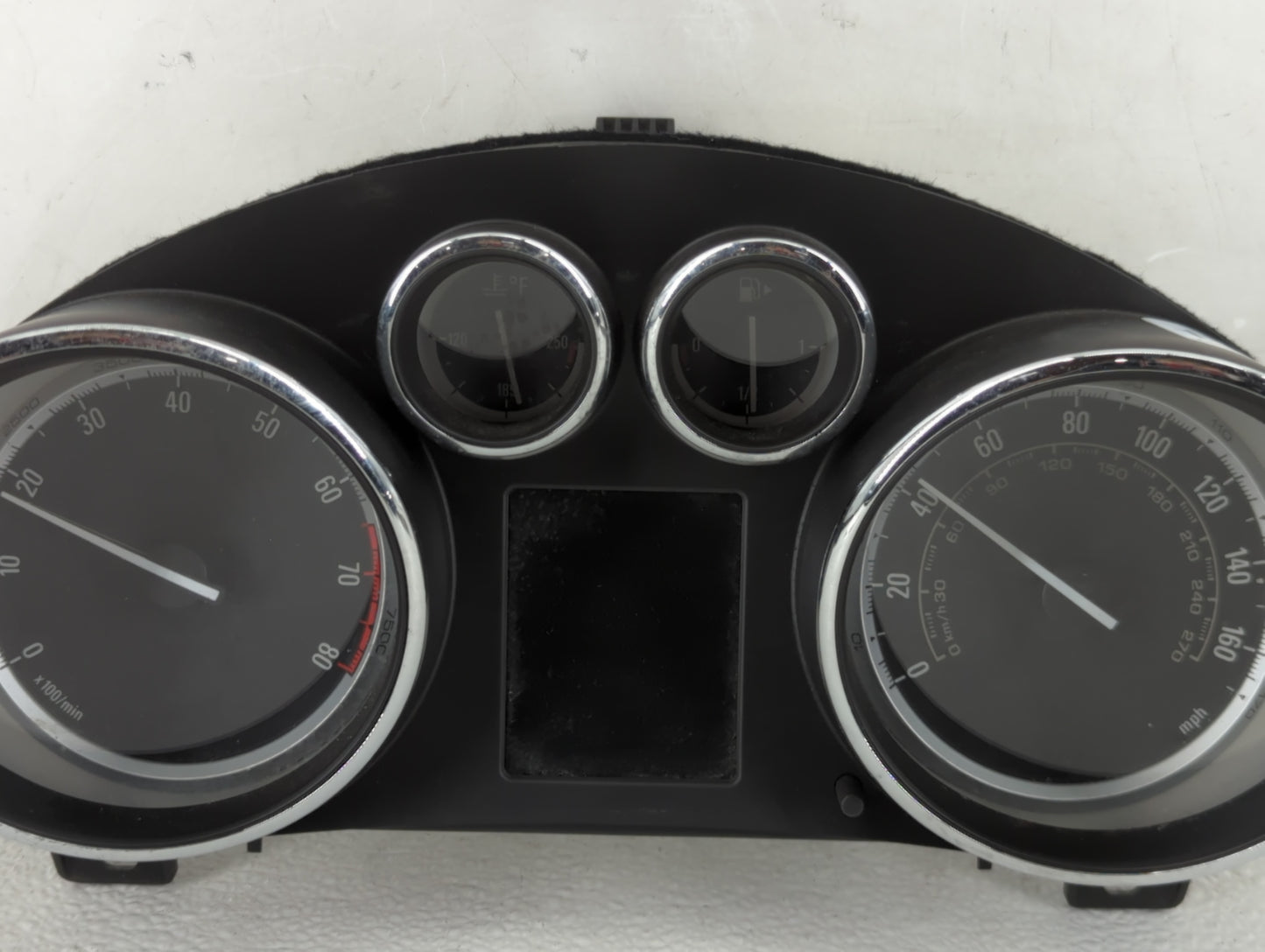 2012 Buick Verano Instrument Cluster Speedometer Gauges P/N:22909705 Fits OEM Used Auto Parts - Oemusedautoparts1.com