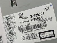 2012 Buick Verano Radio AM FM Cd Player Receiver Replacement P/N:22909201 Fits OEM Used Auto Parts - Oemusedautoparts1.com