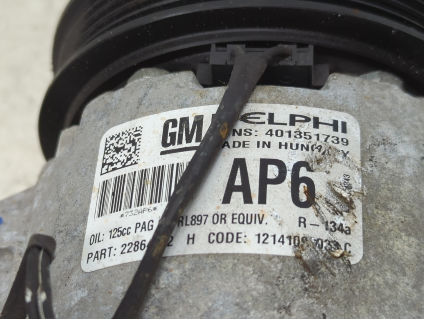 2012-2013 Buick Verano Air Conditioning A/c Ac Compressor Oem - Oemusedautoparts1.com