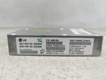 compare product 2012-2012 Buick Verano Communication Control Module 22903686