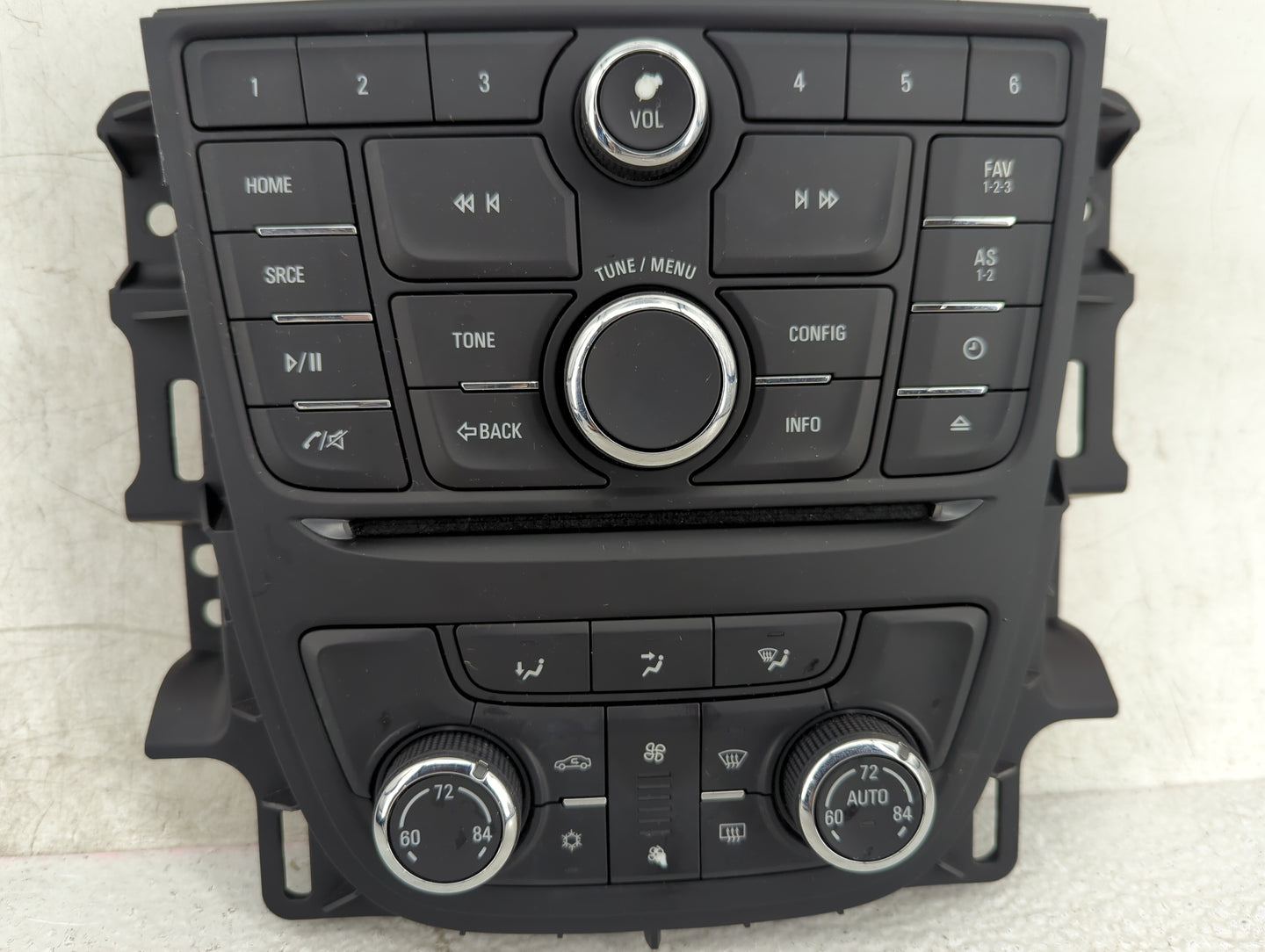 2012-2017 Buick Verano Climate Control Module Temperature AC/Heater Replacement P/N:22871095 A2C53137600 Fits OEM Used Auto 