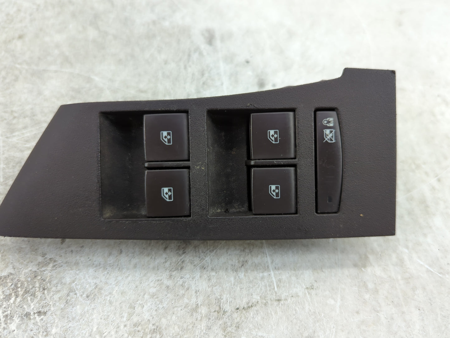 2012-2017 Buick Verano Master Power Window Switch Replacement Driver Side Left P/N:22859826 20474344 Fits OEM Used Auto Part
