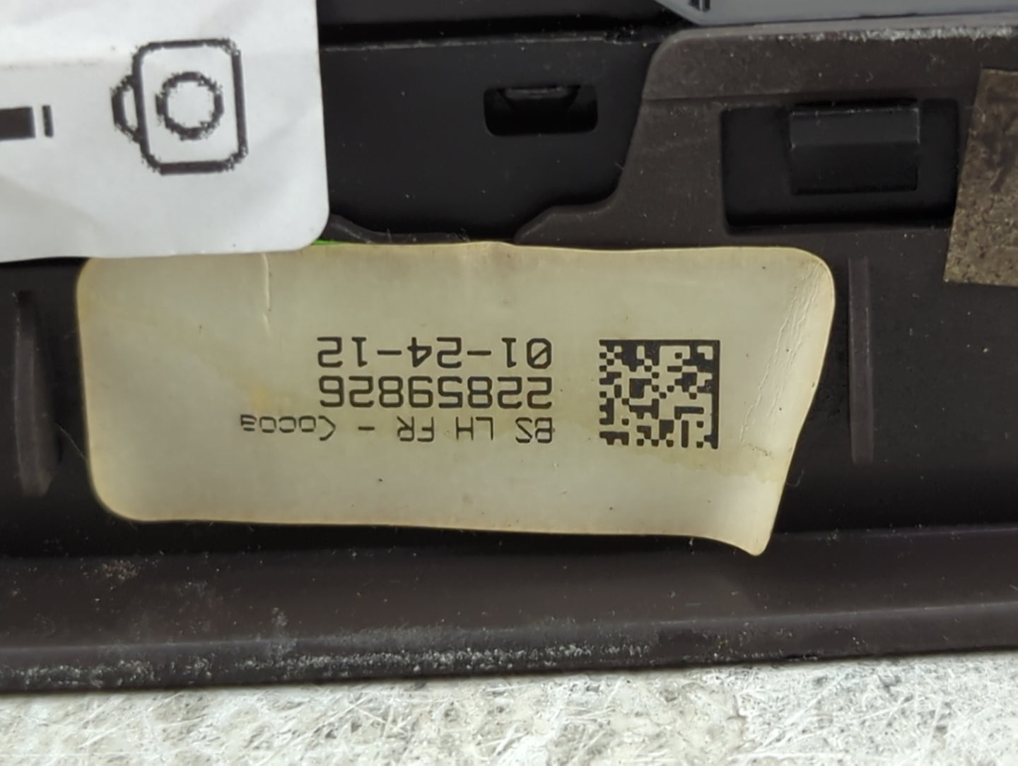 2012-2017 Buick Verano Master Power Window Switch Replacement Driver Side Left P/N:22859826 20474344 Fits OEM Used Auto Part
