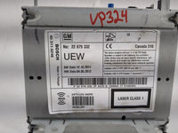2012-2013 Buick Verano Radio AM FM Cd Player Receiver Replacement P/N:22879332 7N2ML2MT, 45-311-6246 Fits Fits 2012 2013 OEM