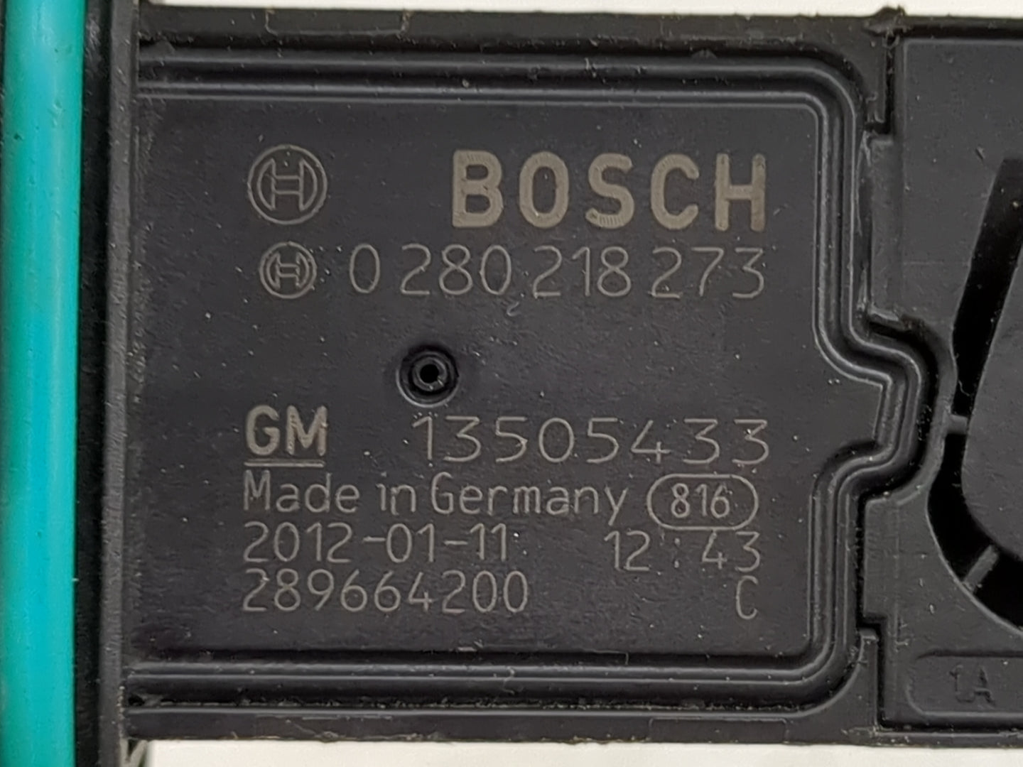 2012-2016 Buick Verano Mass Air Flow Meter Maf 1486041 - Oemusedautoparts1.com