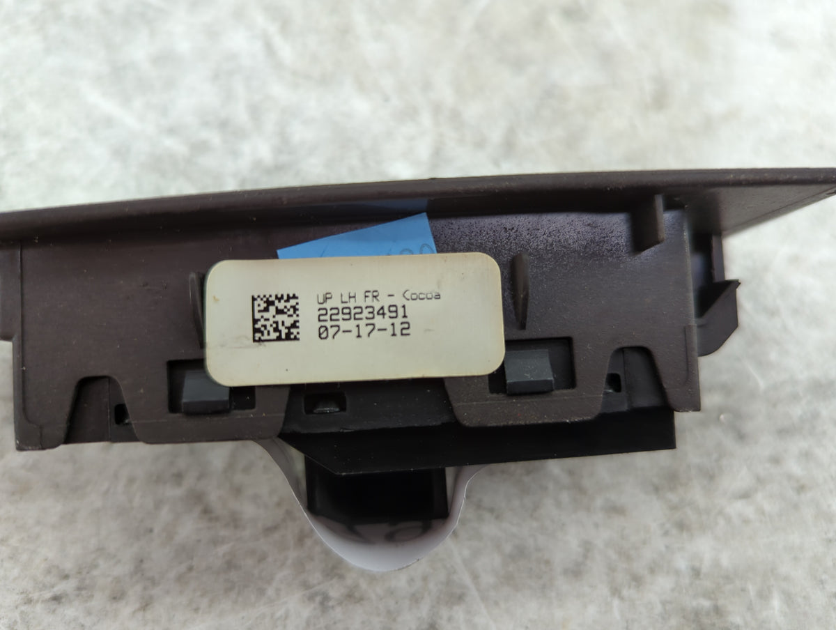 2012-2017 Buick Verano Master Power Window Switch Replacement Driver Side Left P/N:22923491 Fits OEM Used Auto Parts - Oemus