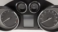 2012 Buick Verano Instrument Cluster Speedometer Gauges P/N:22909705 22870834 Fits OEM Used Auto Parts - Oemusedautoparts1.c
