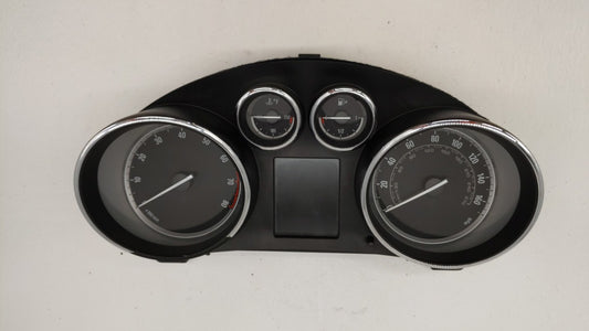 2012 Buick Verano Instrument Cluster Speedometer Gauges P/N:22909705 22870834 Fits OEM Used Auto Parts - Oemusedautoparts1.c