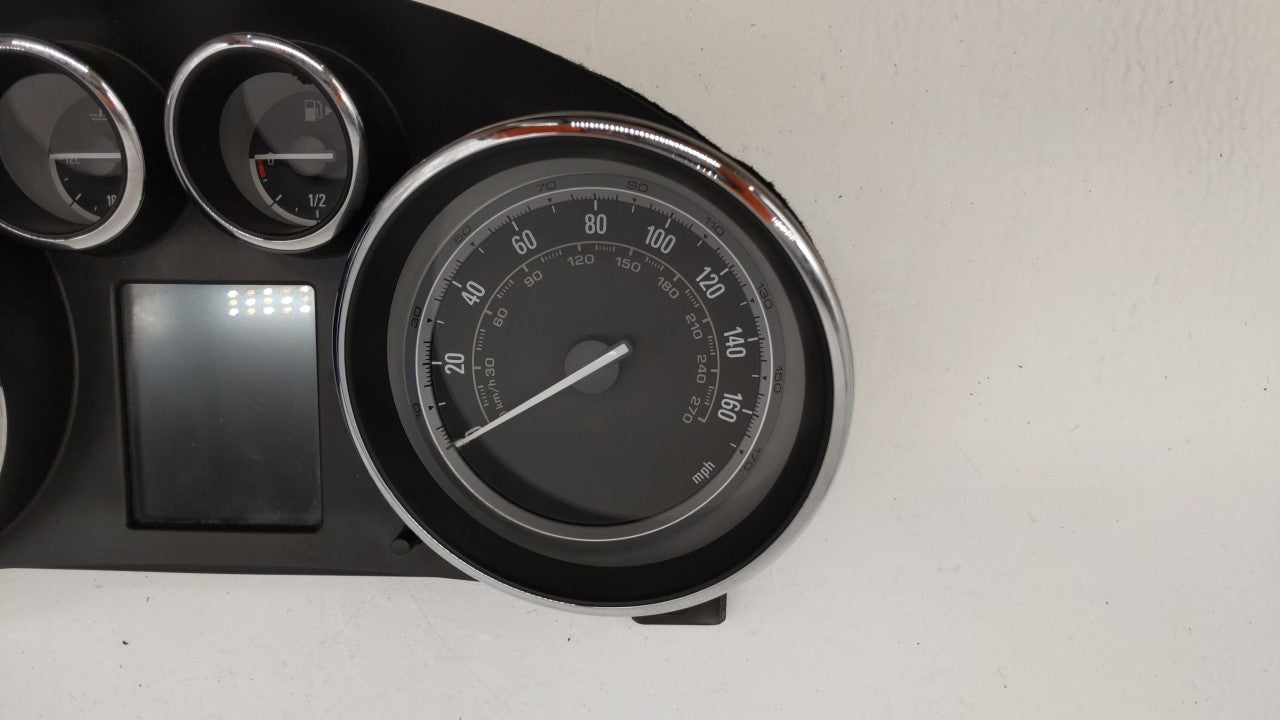 2012 Buick Verano Instrument Cluster Speedometer Gauges P/N:22909705 22870834 Fits OEM Used Auto Parts - Oemusedautoparts1.c