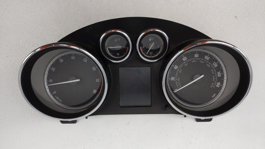 2012 Buick Verano Instrument Cluster Speedometer Gauges P/N:22909705 22870834 Fits OEM Used Auto Parts - Oemusedautoparts1.c