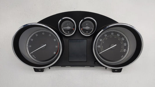 2012 Buick Verano Instrument Cluster Speedometer Gauges P/N:22909705 22870834 Fits OEM Used Auto Parts - Oemusedautoparts1.c