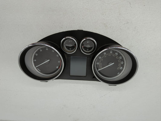 2012 Buick Verano Instrument Cluster Speedometer Gauges P/N:22909705 22870834 Fits OEM Used Auto Parts - Oemusedautoparts1.c