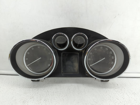 2012 Buick Verano Instrument Cluster Speedometer Gauges P/N:22909705 22870834 Fits OEM Used Auto Parts - Oemusedautoparts1.c