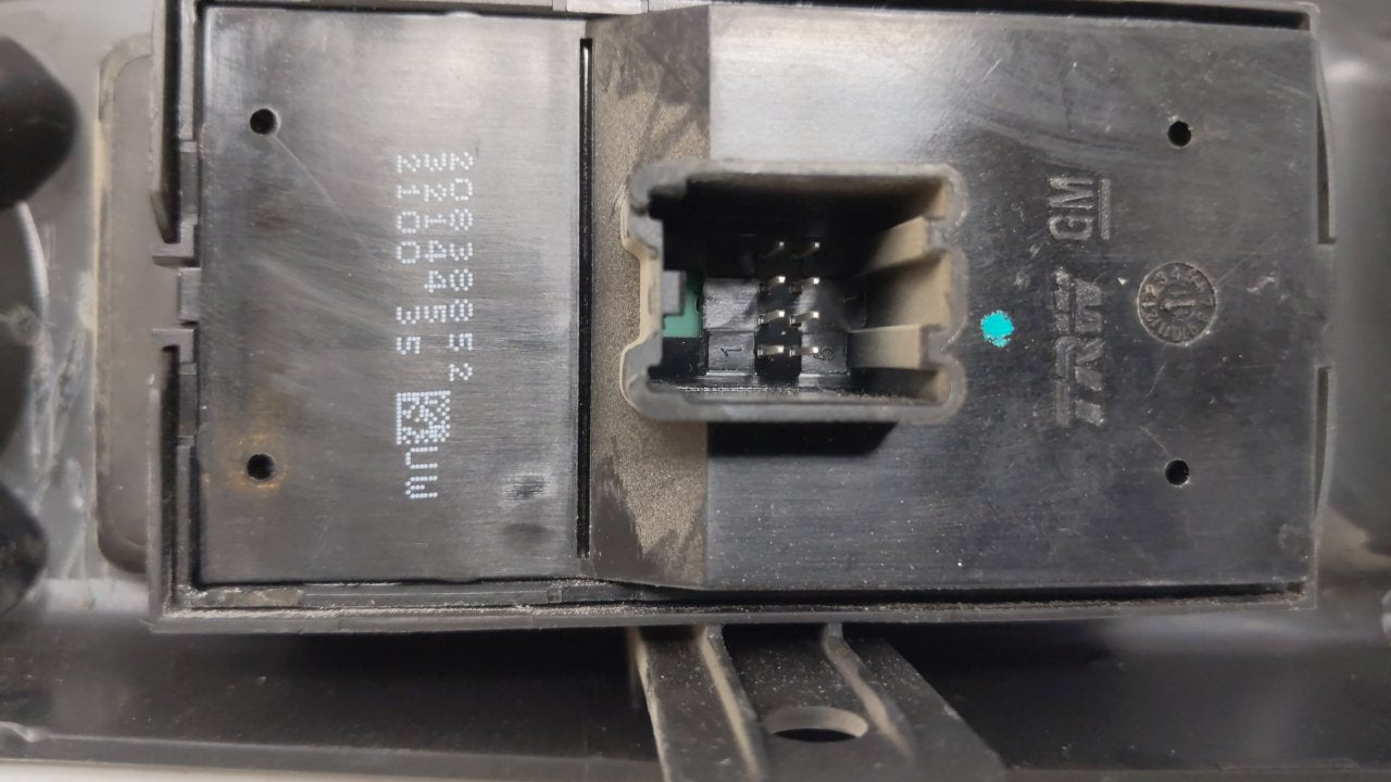 2012-2014 Buick Verano Master Power Window Switch Replacement Driver Side Left P/N:20838852 Fits Fits 2010 2011 2012 2013 20