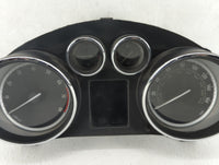 2012 Buick Verano Instrument Cluster Speedometer Gauges P/N:22909705 Fits OEM Used Auto Parts - Oemusedautoparts1.com