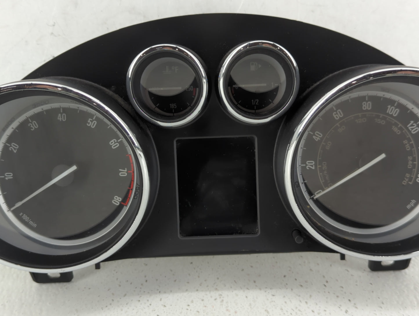 2012 Buick Verano Instrument Cluster Speedometer Gauges P/N:22909705 Fits OEM Used Auto Parts - Oemusedautoparts1.com