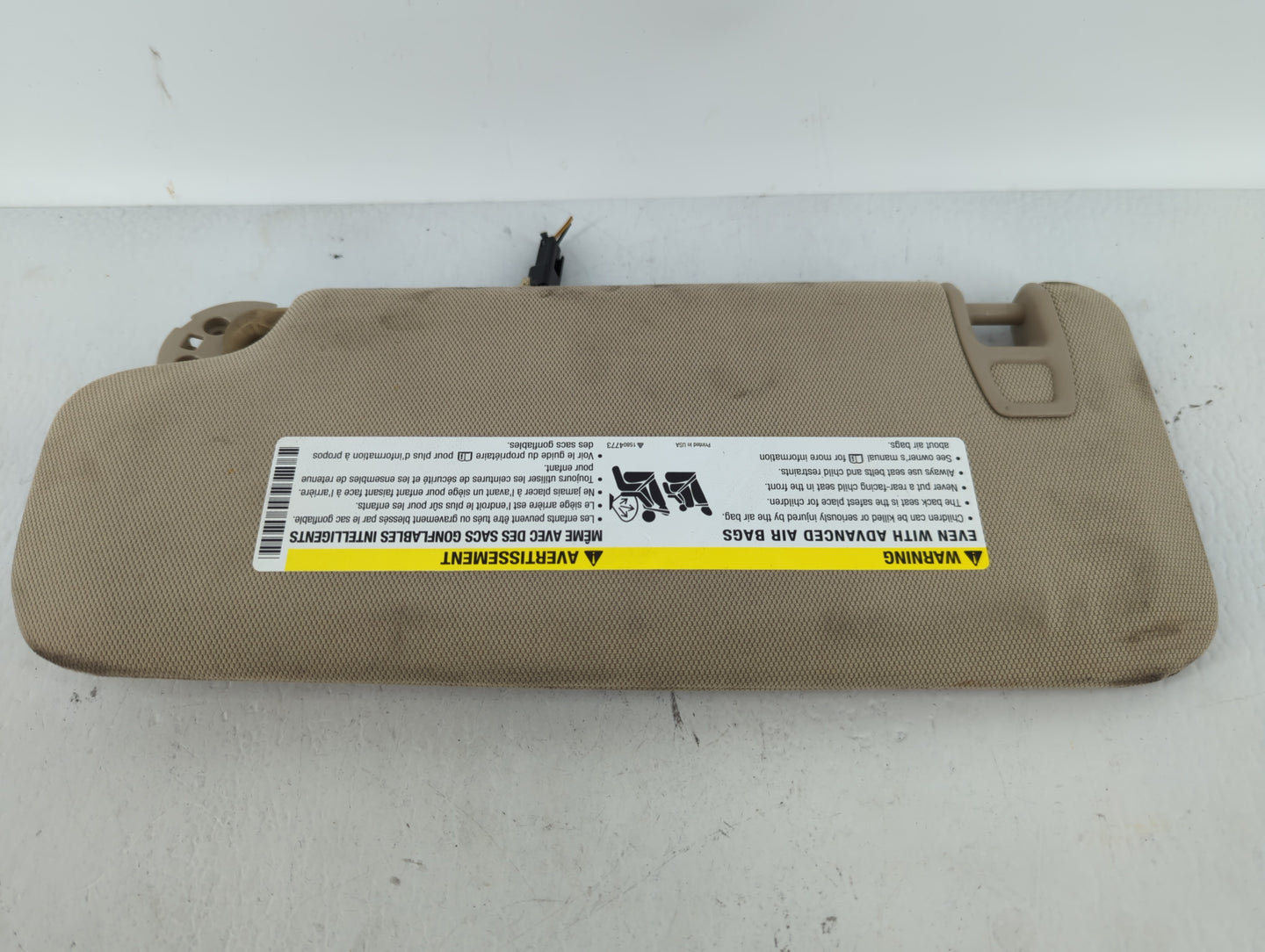 2012-2017 Buick Verano Sun Visor Shade Replacement Passenger Right Mirror Fits Fits 2012 2013 2014 2015 2016 2017 OEM Used A