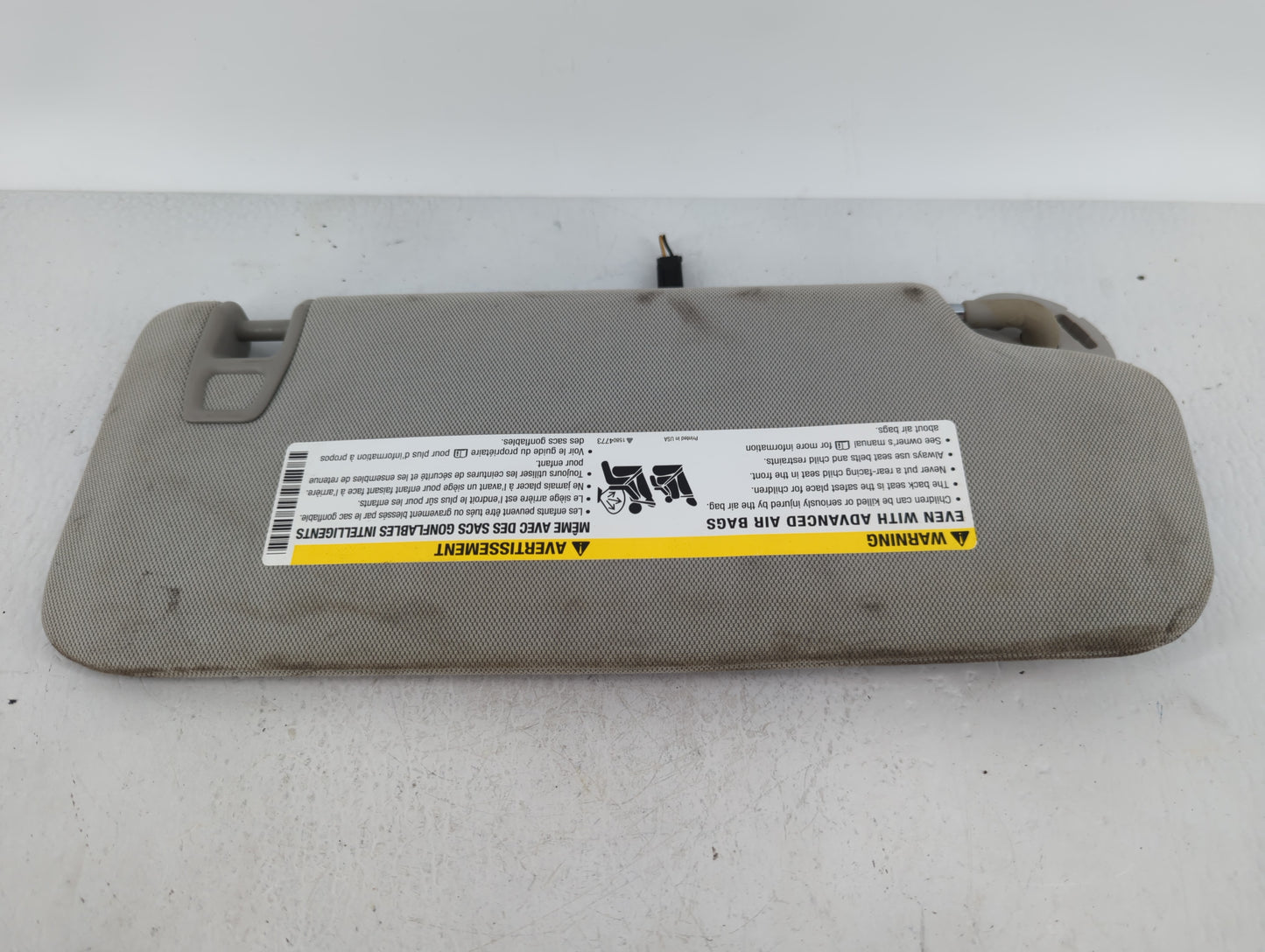 2012-2017 Buick Verano Sun Visor Shade Replacement Passenger Right Mirror Fits Fits 2012 2013 2014 2015 2016 2017 OEM Used A