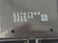 2012-2014 Buick Verano Master Power Window Switch Replacement Driver Side Left P/N:321624 22747944 Fits OEM Used Auto Parts 