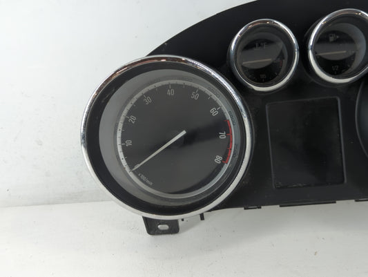 2012 Buick Verano Instrument Cluster Speedometer Gauges P/N:22870834 Fits OEM Used Auto Parts
