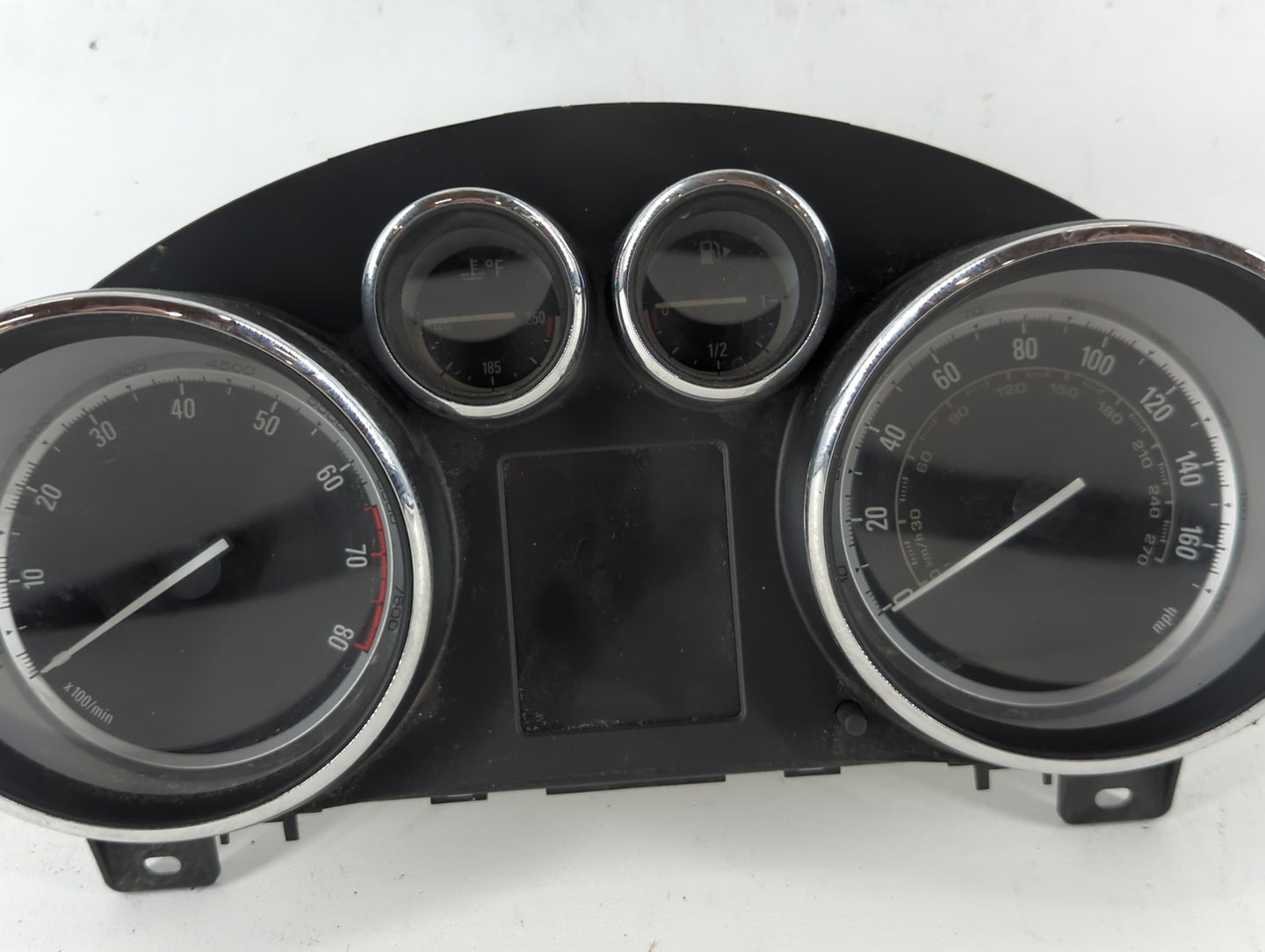 2012 Buick Verano Instrument Cluster Speedometer Gauges P/N:22870834 Fits OEM Used Auto Parts - Oemusedautoparts1.com