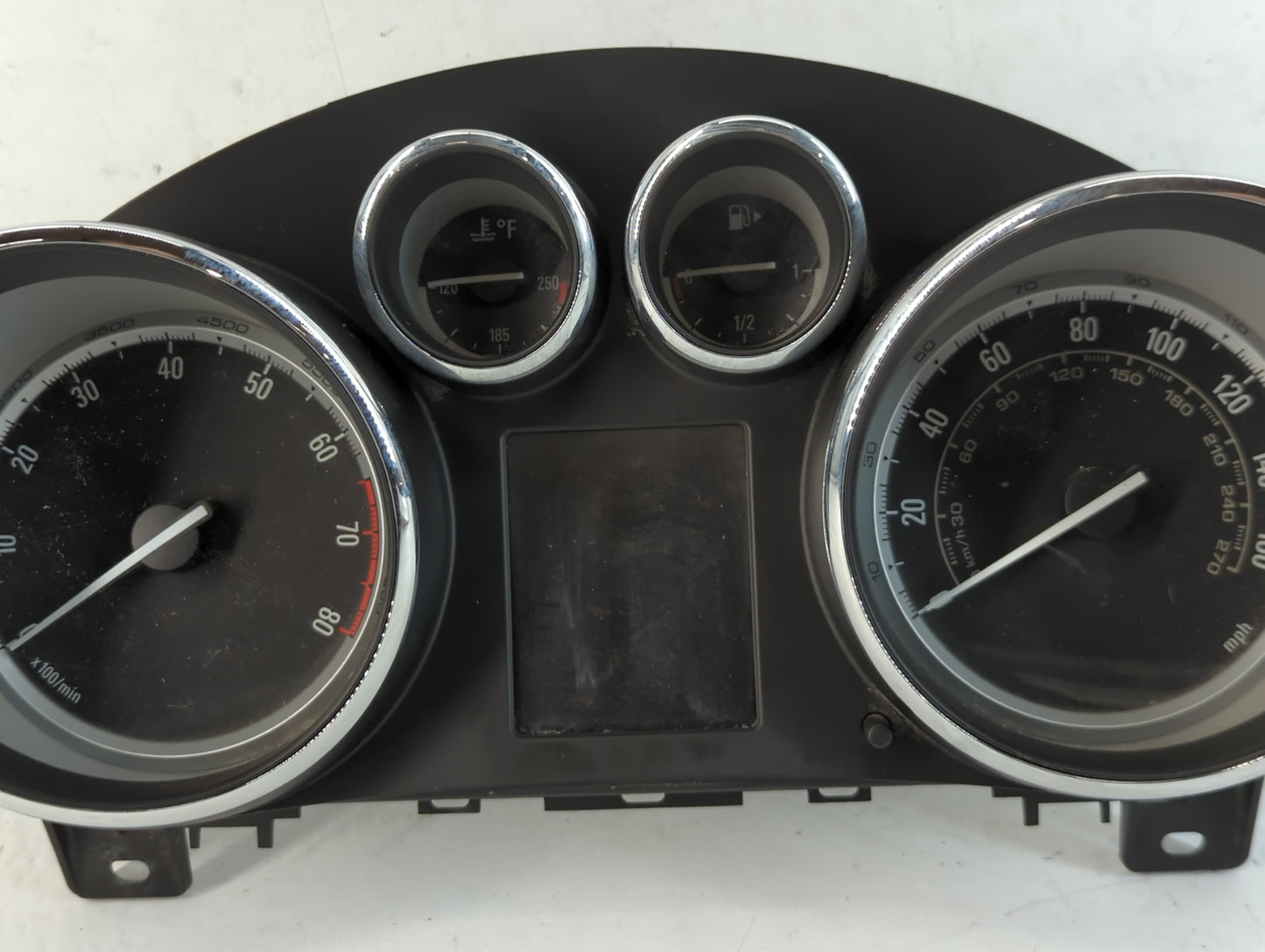 2012 Buick Verano Instrument Cluster Speedometer Gauges P/N:22909705 Fits OEM Used Auto Parts - Oemusedautoparts1.com
