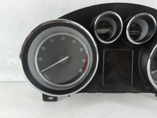 2012 Buick Verano Instrument Cluster Speedometer Gauges P/N:22909705 Fits OEM Used Auto Parts