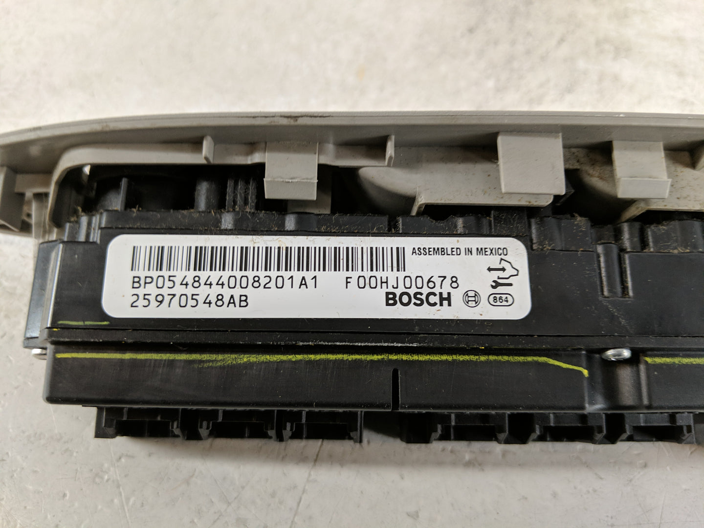 2010-2012 Cadillac Cts Master Power Window Switch Replacement Driver Side Left P/N:25783500AD Fits Fits 2010 2011 2012 OEM U