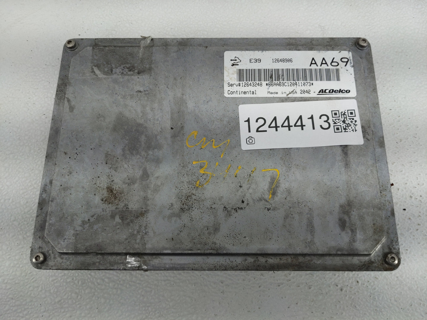 2012 Cadillac Cts PCM Engine Control Computer ECU ECM PCU OEM Fits Fits 2010 2011 2013 OEM Used Auto Parts - Oemusedautopart