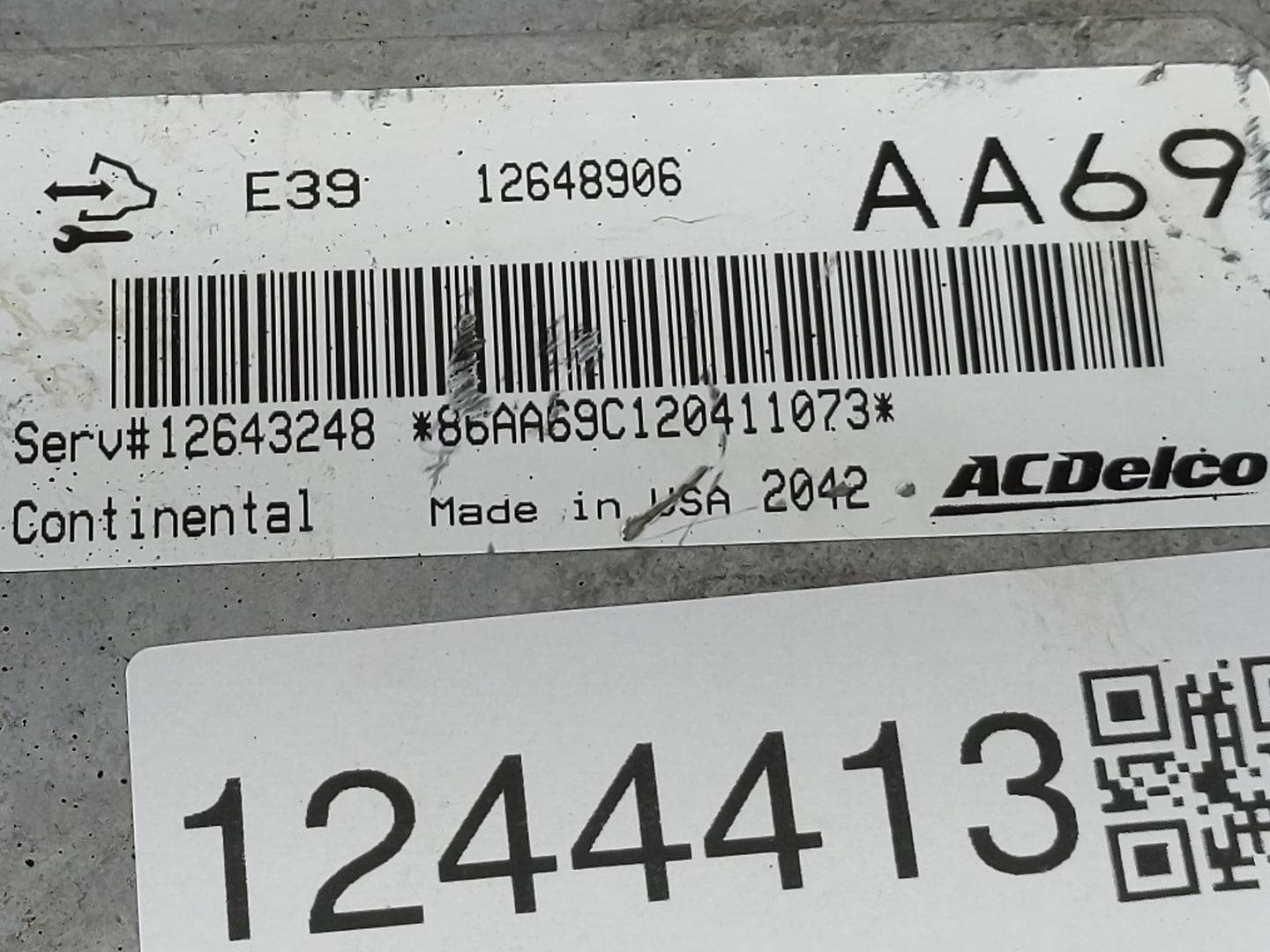 2012 Cadillac Cts PCM Engine Control Computer ECU ECM PCU OEM Fits Fits 2010 2011 2013 OEM Used Auto Parts - Oemusedautopart