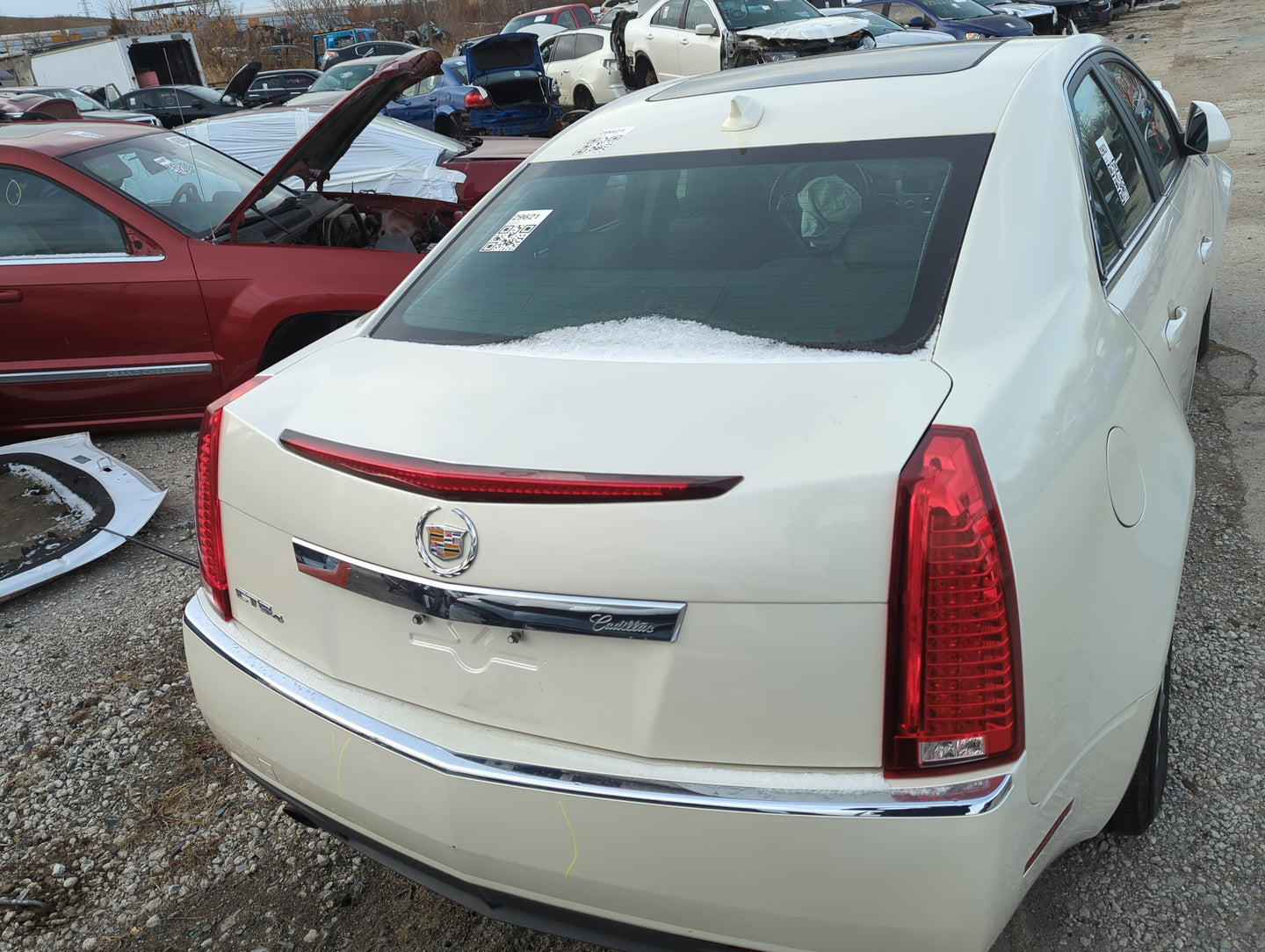 2011-2014 Cadillac Cts Trunk/decklid/hatch/tailgate Oem - Oemusedautoparts1.com