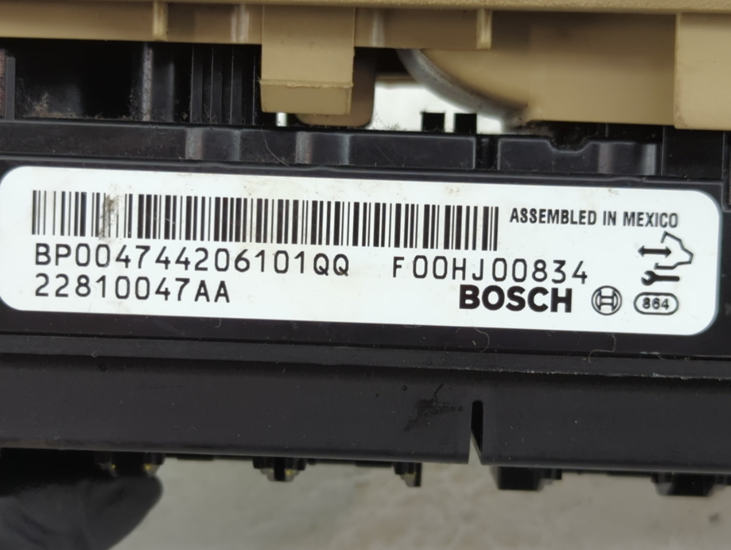 2010-2012 Cadillac Cts Master Power Window Switch Replacement Driver Side Left P/N:22810047AA Fits Fits 2010 2011 2012 OEM U
