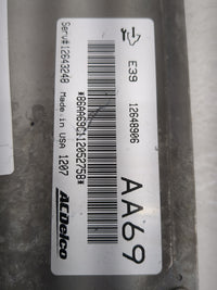 2012 Cadillac Cts PCM Engine Control Computer ECU ECM PCU OEM P/N:12648906 12643248 Fits OEM Used Auto Parts - Oemusedautopa