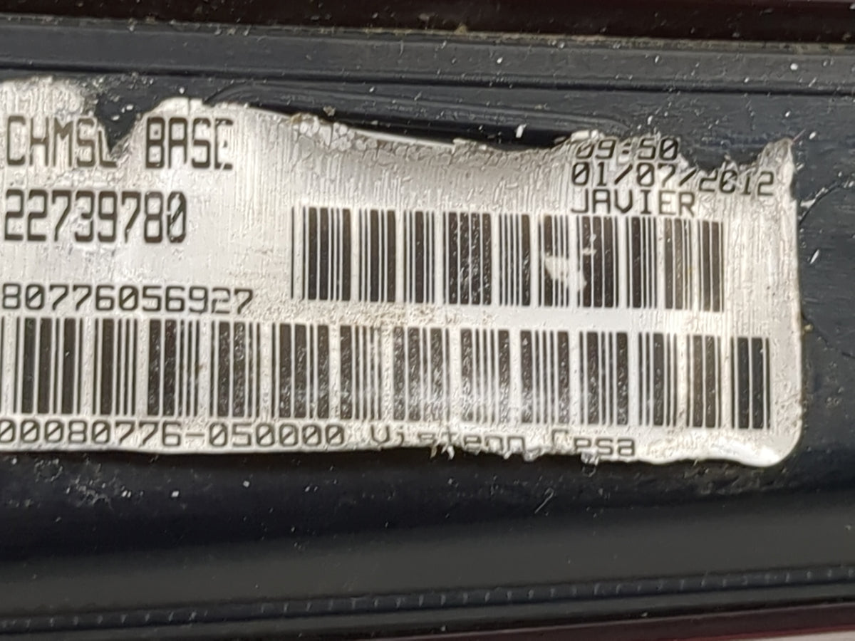 2012 Cadillac Cts High Mounted Stop Third Brake Light Lamp - Oemusedautoparts1.com