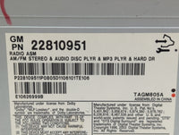 2008-2014 Cadillac Cts Radio AM FM Cd Player Receiver Replacement P/N:22810951 20988320 Fits OEM Used Auto Parts - Oemusedau