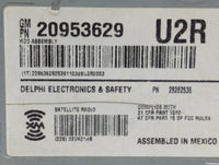 2008-2014 Cadillac Cts Am Fm Cd Player Radio Receiver - Oemusedautoparts1.com