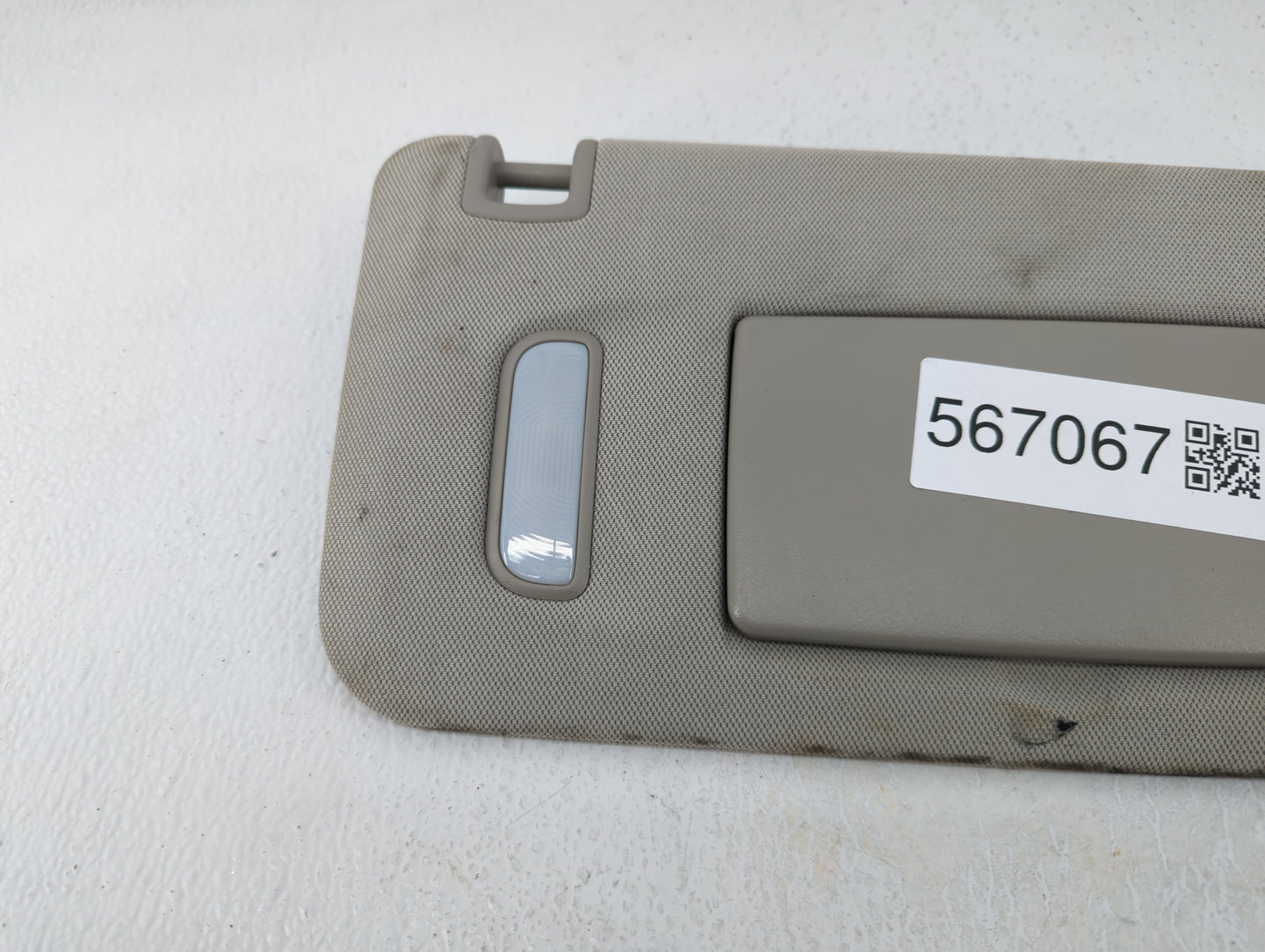 2010-2013 Cadillac Cts Sun Visor Shade Replacement Passenger Right Mirror Fits Fits 2010 2011 2012 2013 OEM Used Auto Parts 