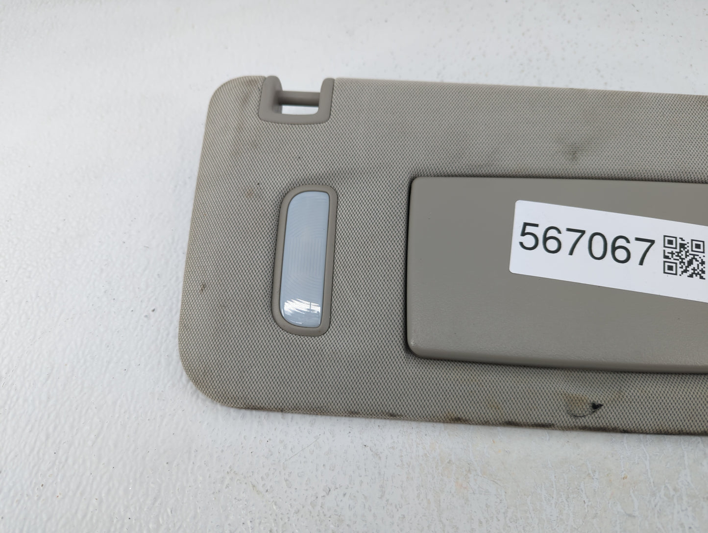 2010-2013 Cadillac Cts Sun Visor Shade Replacement Passenger Right Mirror Fits Fits 2010 2011 2012 2013 OEM Used Auto Parts 
