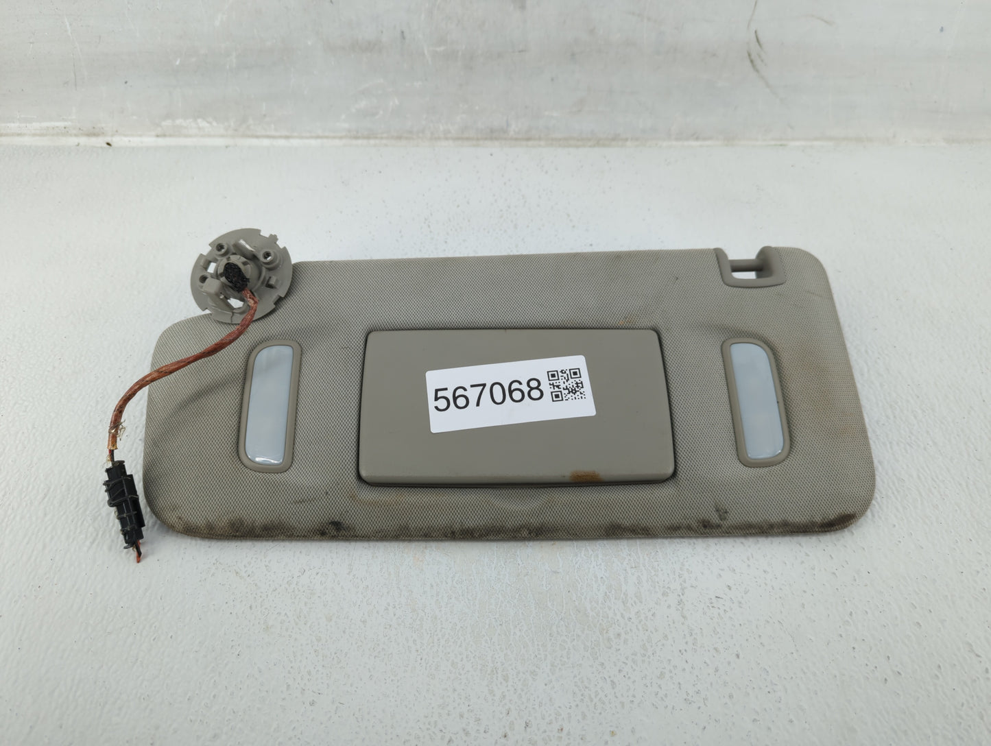 2010-2013 Cadillac Cts Sun Visor Shade Replacement Driver Left Mirror Fits Fits 2010 2011 2012 2013 OEM Used Auto Parts - Oe