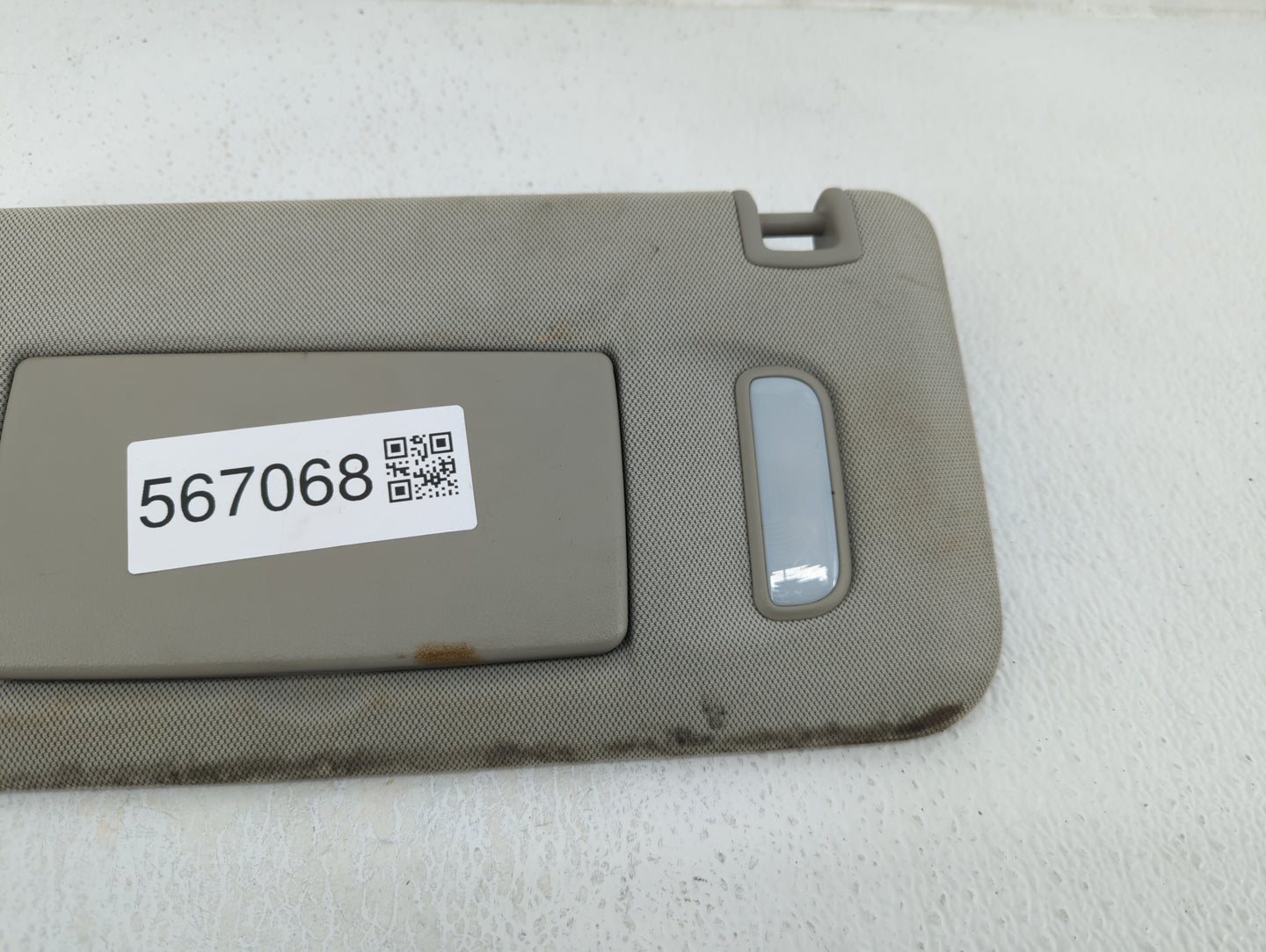 2010-2013 Cadillac Cts Sun Visor Shade Replacement Driver Left Mirror Fits Fits 2010 2011 2012 2013 OEM Used Auto Parts - Oe