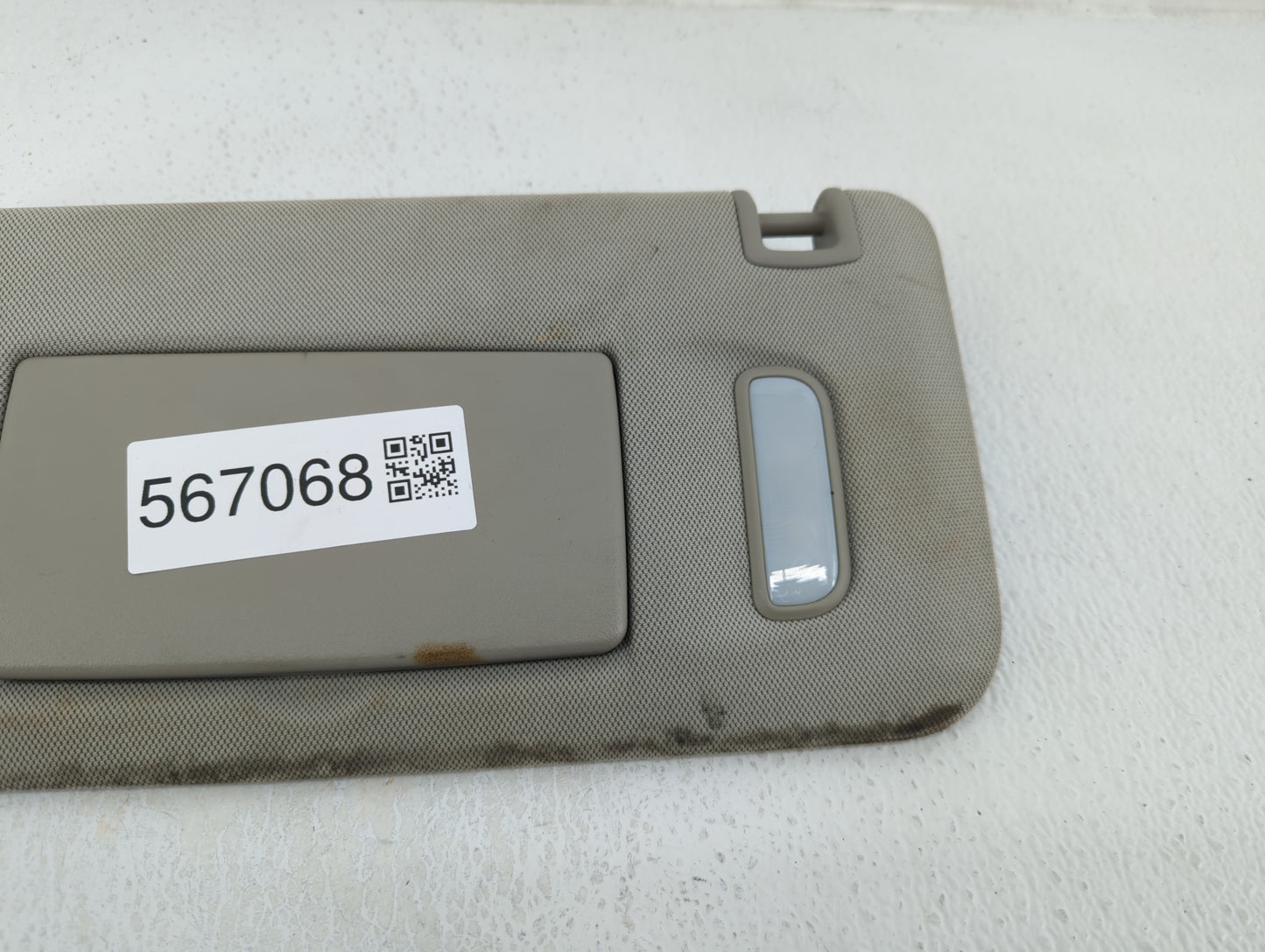 2010-2013 Cadillac Cts Sun Visor Shade Replacement Driver Left Mirror Fits Fits 2010 2011 2012 2013 OEM Used Auto Parts - Oe