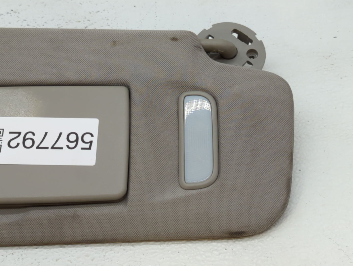 2010-2013 Cadillac Cts Sun Visor Shade Replacement Passenger Right Mirror Fits Fits 2010 2011 2012 2013 OEM Used Auto Parts 