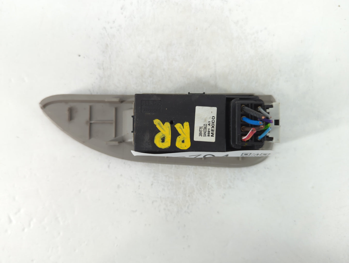 2008-2012 Cadillac Cts Master Power Window Switch Replacement Driver Side Left P/N:20845791 Fits Fits 2008 2009 2010 2011 20