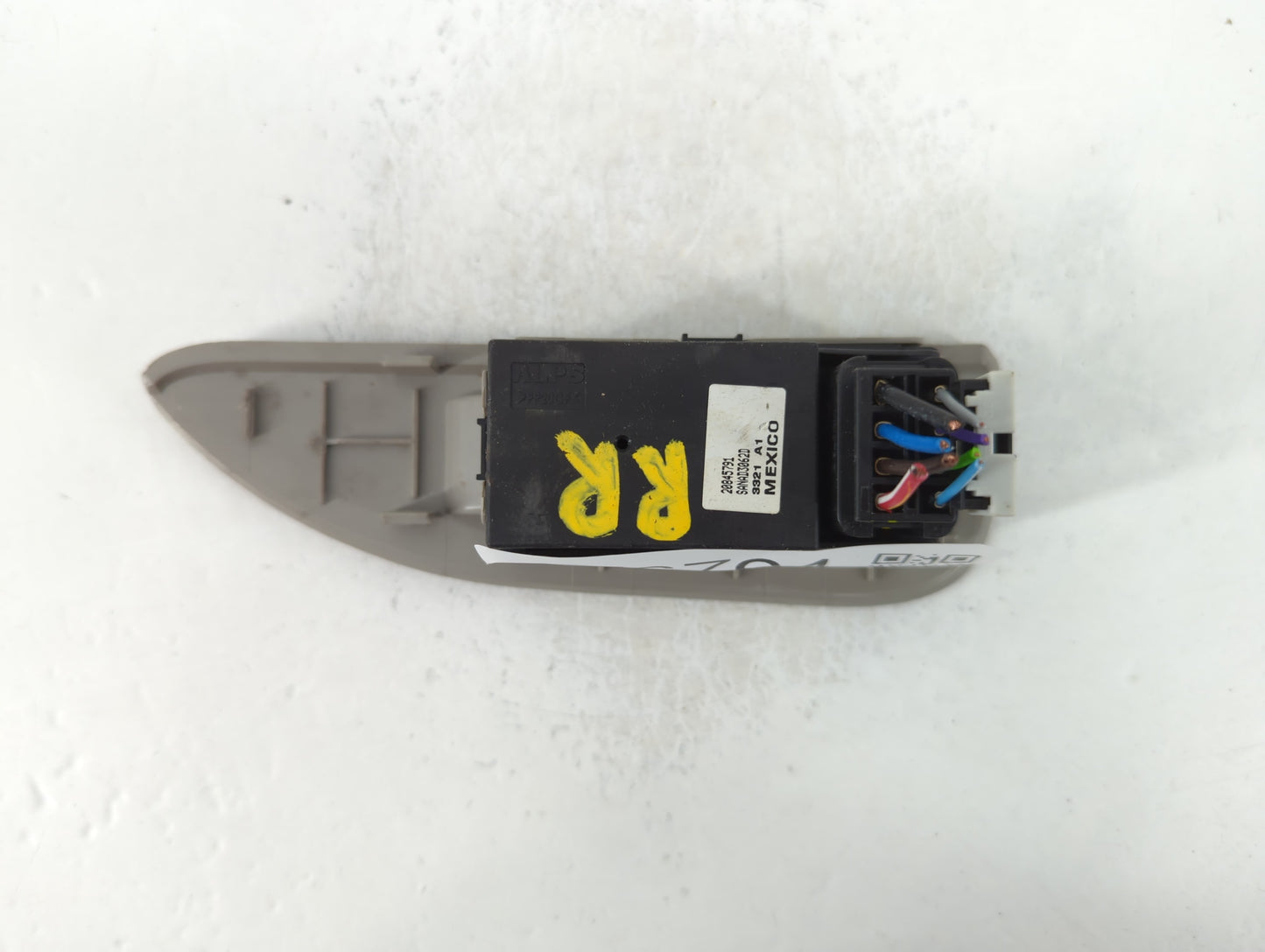 2008-2012 Cadillac Cts Master Power Window Switch Replacement Driver Side Left P/N:20845791 Fits Fits 2008 2009 2010 2011 20